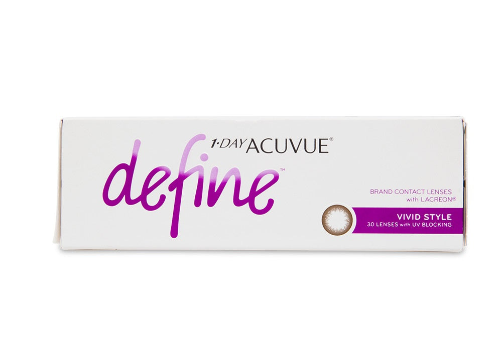 1 Day Acuvue Define with Laceron, Vivid Style (30 Pack)