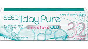 SEED 1dayPure moisture for Astigmatism (32 pack)